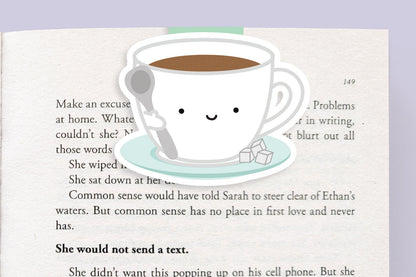 Coffee Cup Jumbo Magnetic Bookmark - CVJ1245CCUP
