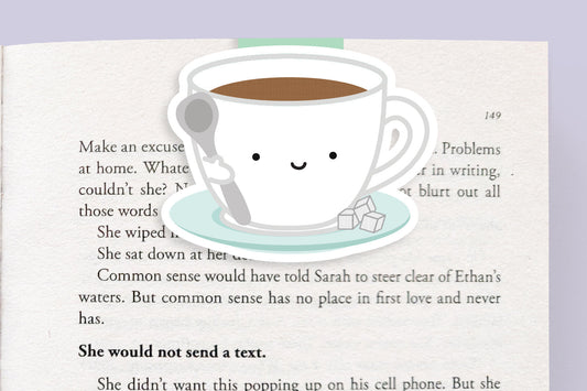 Coffee Cup Jumbo Magnetic Bookmark - CVJ1245CCUP
