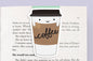 Coffee Jumbo Magnetic Bookmark - CVJ1001COFF