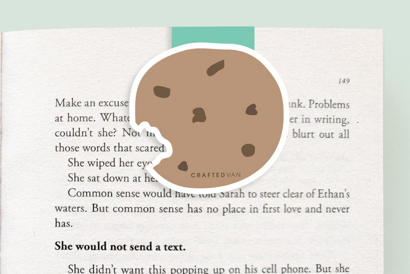 Cookie with Milk Jumbo Magnetic Bookmark - CVJ1260COOK