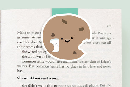 Cookie with Milk Jumbo Magnetic Bookmark - CVJ1260COOK