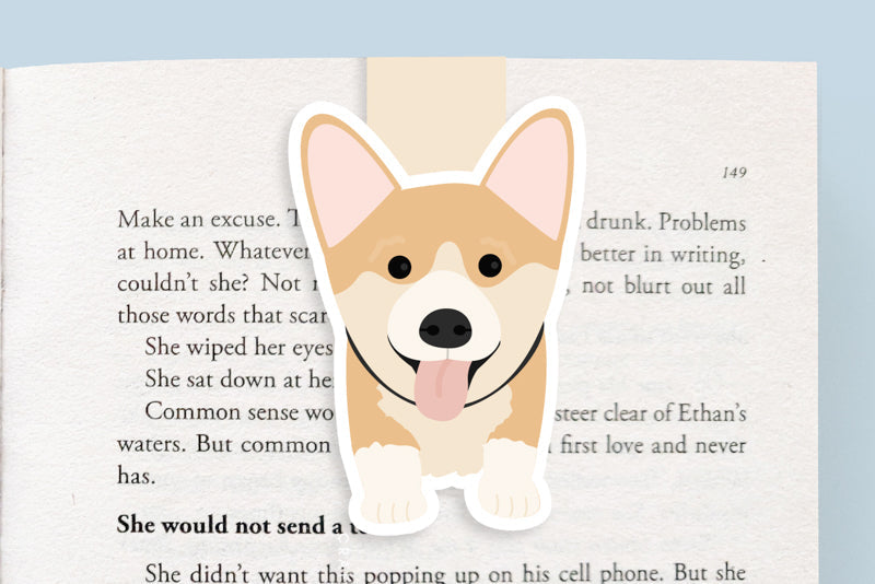 Corgi Jumbo Magnetic Bookmark - CVJ1010CORG
