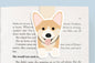 Corgi Jumbo Magnetic Bookmark - CVJ1010CORG