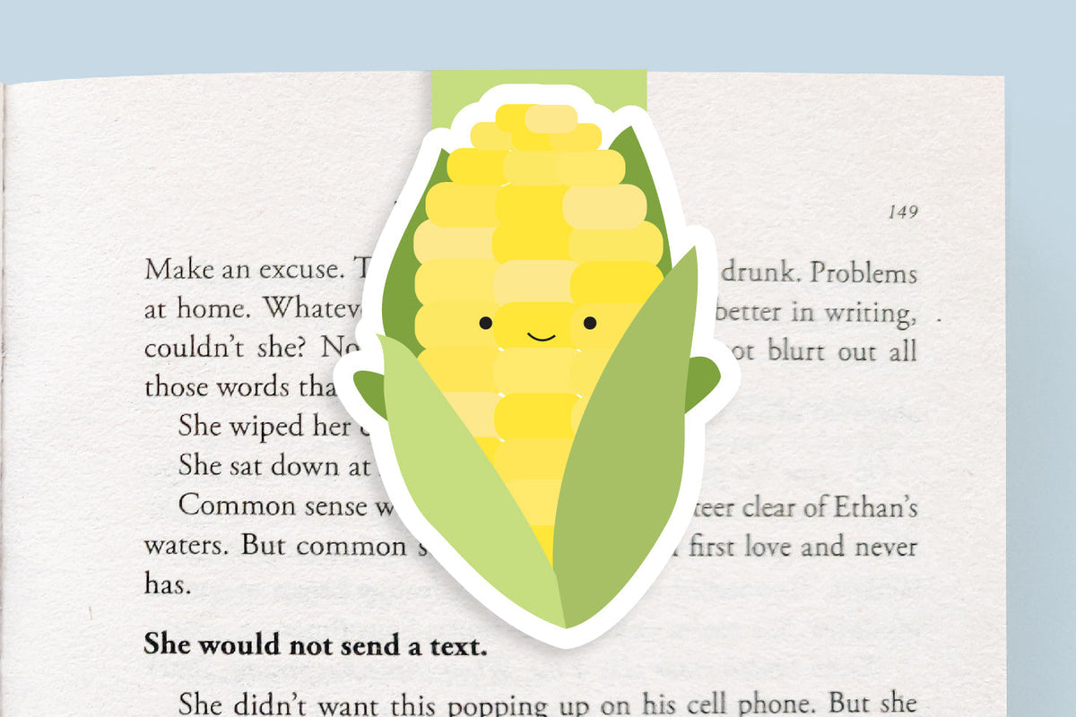 Corn Jumbo Magnetic Bookmark - CVJ1264CORN