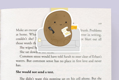 Couch Potato Jumbo Magnetic Bookmark - CVJ1125COUC