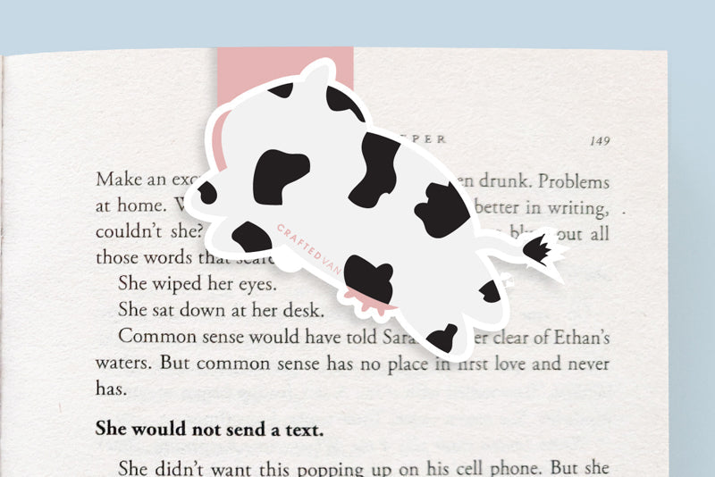 Cow Jumbo Magnetic Bookmark - CVJ1226COWW