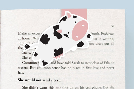 Cow Jumbo Magnetic Bookmark - CVJ1226COWW