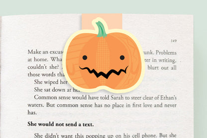 Pumpkin Jumbo Magnetic Bookmark - CVJ1235PUMP