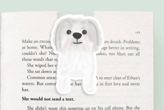 Shih-Tzu Dog Jumbo Magnetic Bookmark - CVJ1174SHIH