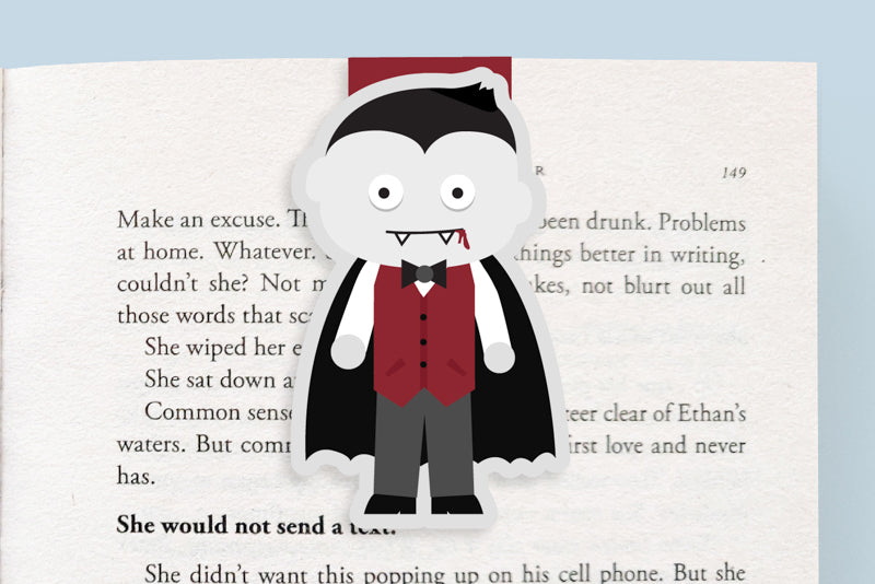 Vampire Jumbo Magnetic Bookmark - CVJ1232VAMP