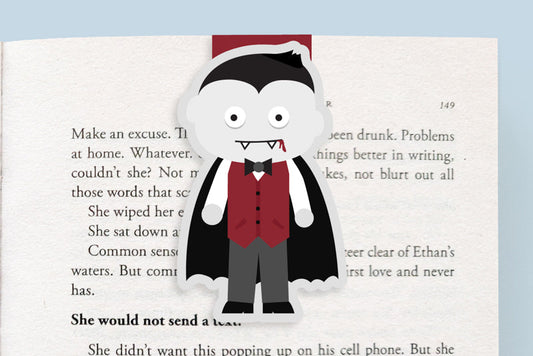 Vampire Jumbo Magnetic Bookmark - CVJ1232VAMP
