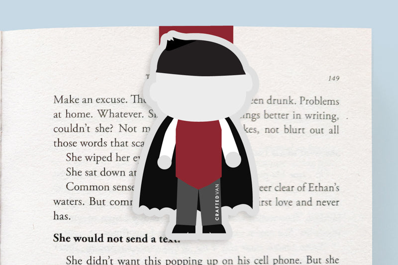Vampire Jumbo Magnetic Bookmark - CVJ1232VAMP