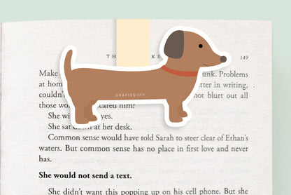 Dachshund Dog Jumbo Magnetic Bookmark - CVJ1158DACH
