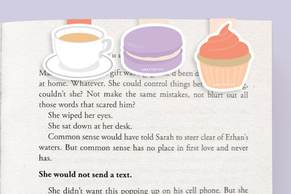 Dessert Mini Magnetic Bookmarks 3-pack - CVM1318DESS
