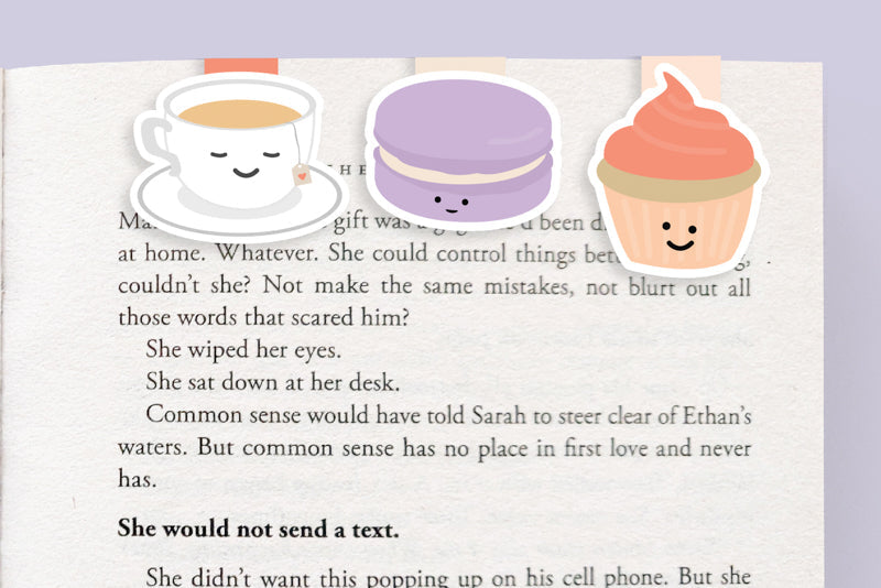 Dessert Mini Magnetic Bookmarks 3-pack - CVM1318DESS