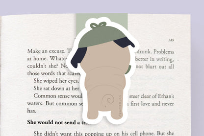 Detective Pug Dog Jumbo Magnetic Bookmark - CVJ1160DPUG