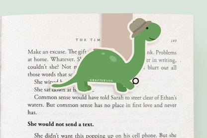 Brontosaurus Dino Jumbo Magnetic Bookmark - CVJ1202DINO