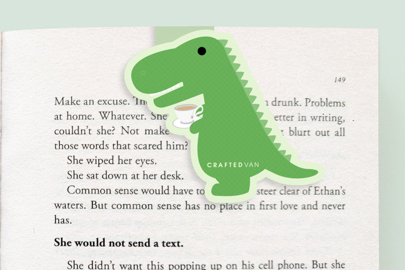 T-Rex Jumbo Magnetic Bookmark - CVJ1017TREX