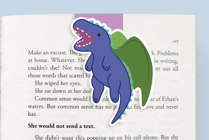 Dragon Jumbo Magnetic Bookmark - CVJ1021DRAG