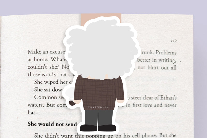 Einstein Jumbo Magnetic Bookmark - CVJ1282EINS