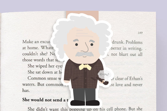Einstein Jumbo Magnetic Bookmark - CVJ1282EINS
