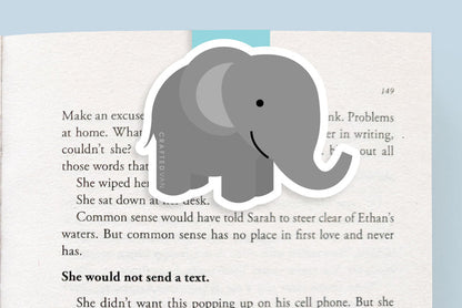 Elephant Jumbo Magnetic Bookmark - CVJ1214ELEP
