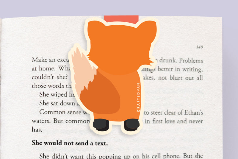 Fox Jumbo Magnetic Bookmark - CVJ1205FOXX