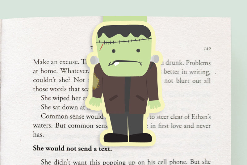 Frankenstein Jumbo Magnetic Bookmark - CVJ1231FRAN