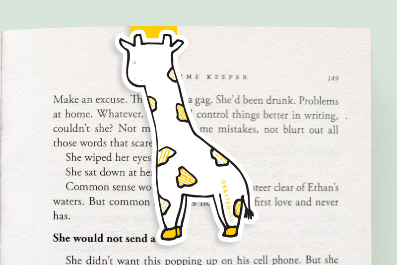Giraffe Jumbo Magnetic Bookmark - CVJ1220GIRA
