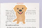 Golden Retriever Dog Jumbo Magnetic Bookmark - CVJ1165GOLD