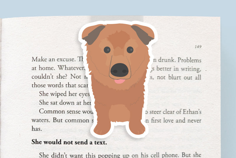 German / Golden Shepherd Dog Jumbo Magnetic Bookmark - CVJ1175GERM