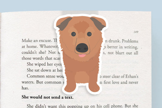 German / Golden Shepherd Dog Jumbo Magnetic Bookmark - CVJ1175GERM
