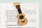 Guitar Jumbo Magnetic Bookmark - CVJ1117GUIT