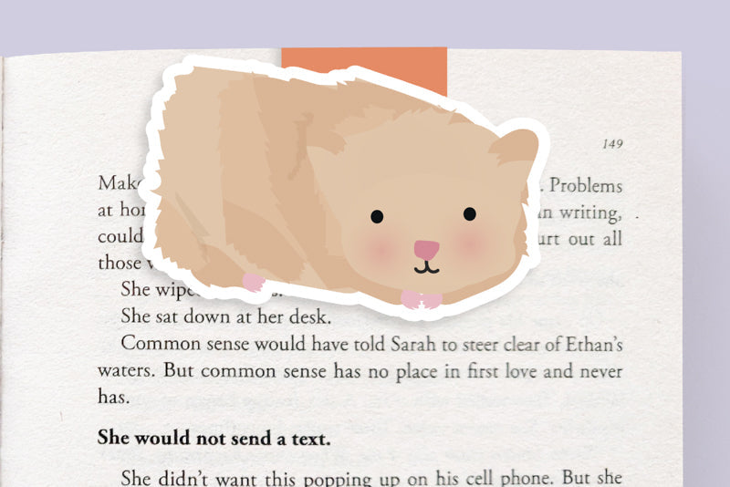 Hamster Jumbo Magnetic Bookmark - CVJ1225HAMS