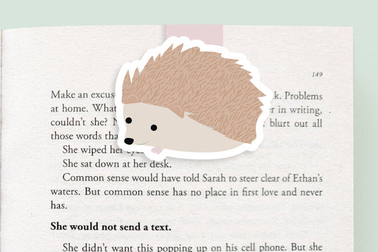 Hedgehog Jumbo Magnetic Bookmark - CVJ1213HEDG