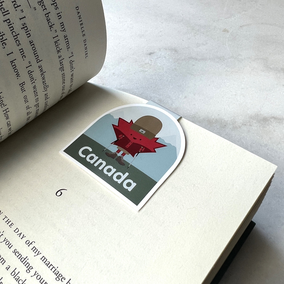 Canada Bookmark - Hiker - CVJ1432CAHI