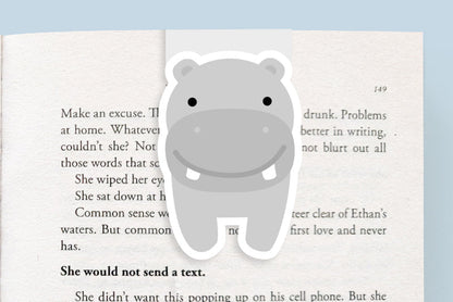Hippo Jumbo Magnetic Bookmark - CVJ1143HIPP