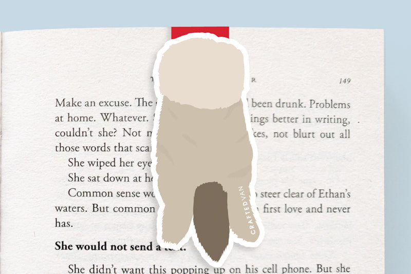 Holiday Otter Jumbo Magnetic Bookmark - CVJ1238HOTT