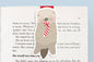 Holiday Otter Jumbo Magnetic Bookmark - CVJ1238HOTT