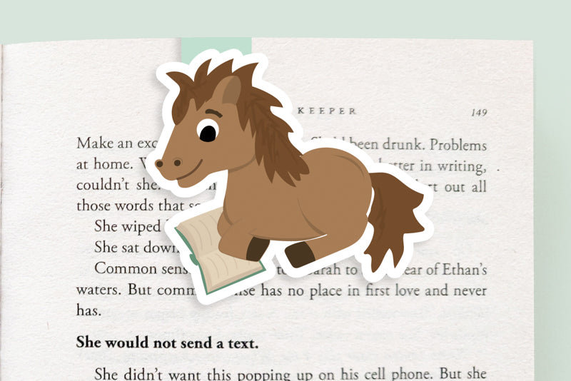 Horse Jumbo Magnetic Bookmark - CVJ1219HORS
