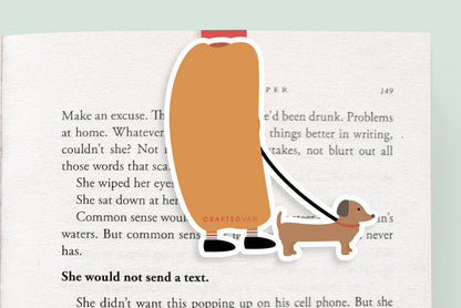Hot Dog Jumbo Magnetic Bookmark - CVJ1009HOTD
