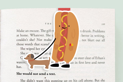 Hot Dog Jumbo Magnetic Bookmark - CVJ1009HOTD