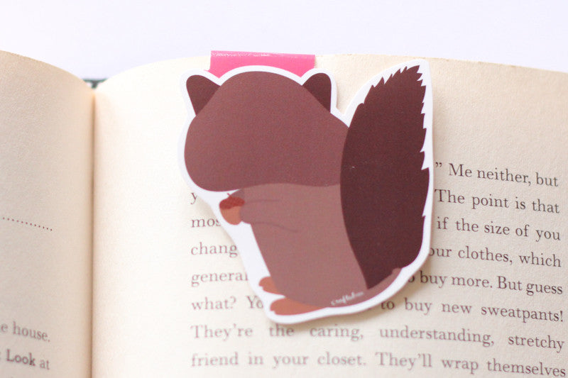 Squirrel Jumbo Magnetic Bookmark - CVJ1224SQUI