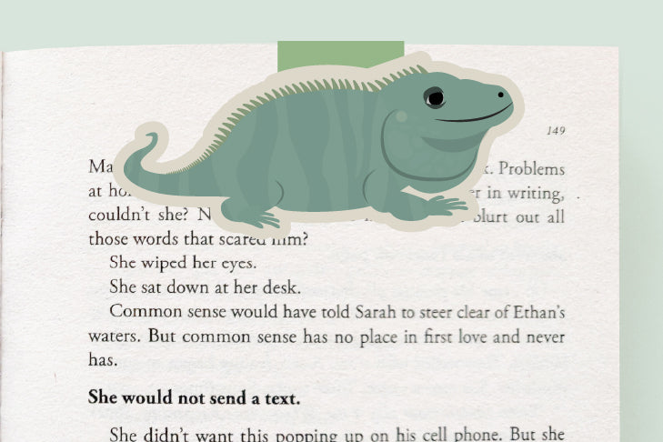 Iguana Jumbo Magnetic Bookmark - CVJ1440IGUA