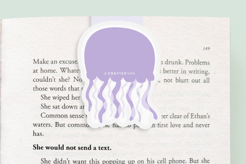 Jellyfish Jumbo Magnetic Bookmark - CVJ1133JELL