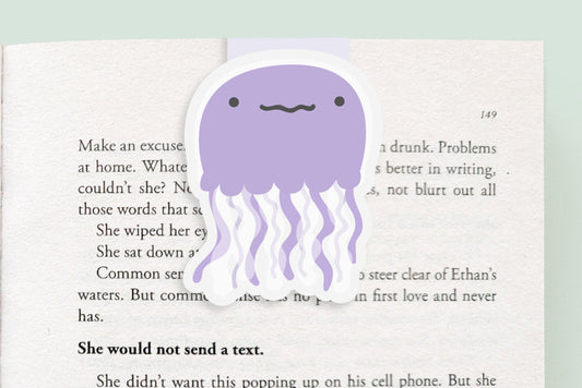 Jellyfish Jumbo Magnetic Bookmark - CVJ1133JELL