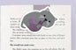 Knit Cat Jumbo Magnetic Bookmark - CVJ1187KNIT