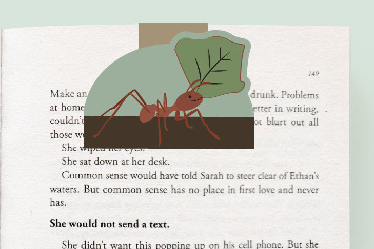 Leaf Cutter Ant Jumbo Magnetic Bookmark - CVJ1445ANTC