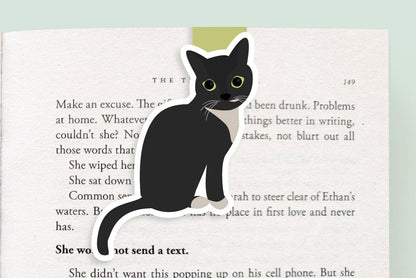 Black Cat Jumbo Magnetic Bookmark - CVJ1012BCAT