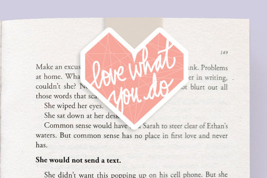 Love What You Do Jumbo Magnetic Bookmark - CVJ1415LWYD